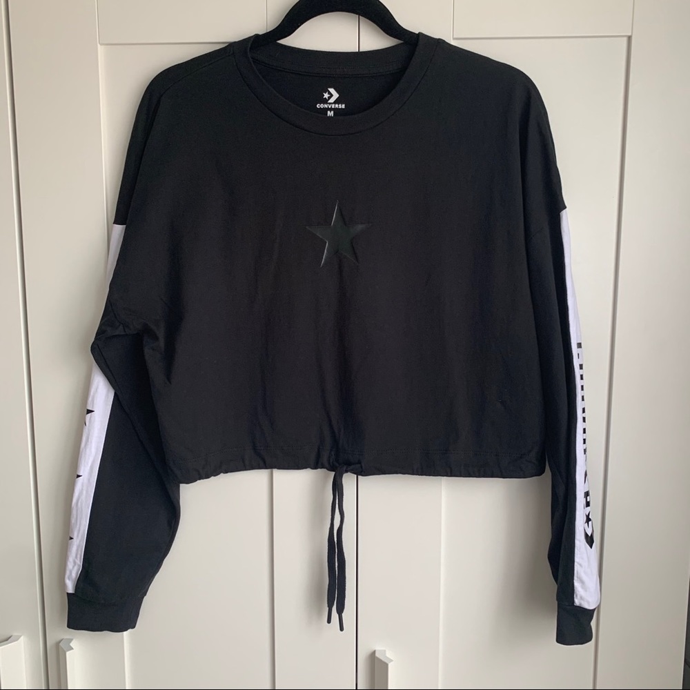 Converse Miley Cyrus women’s long sleeve crop top